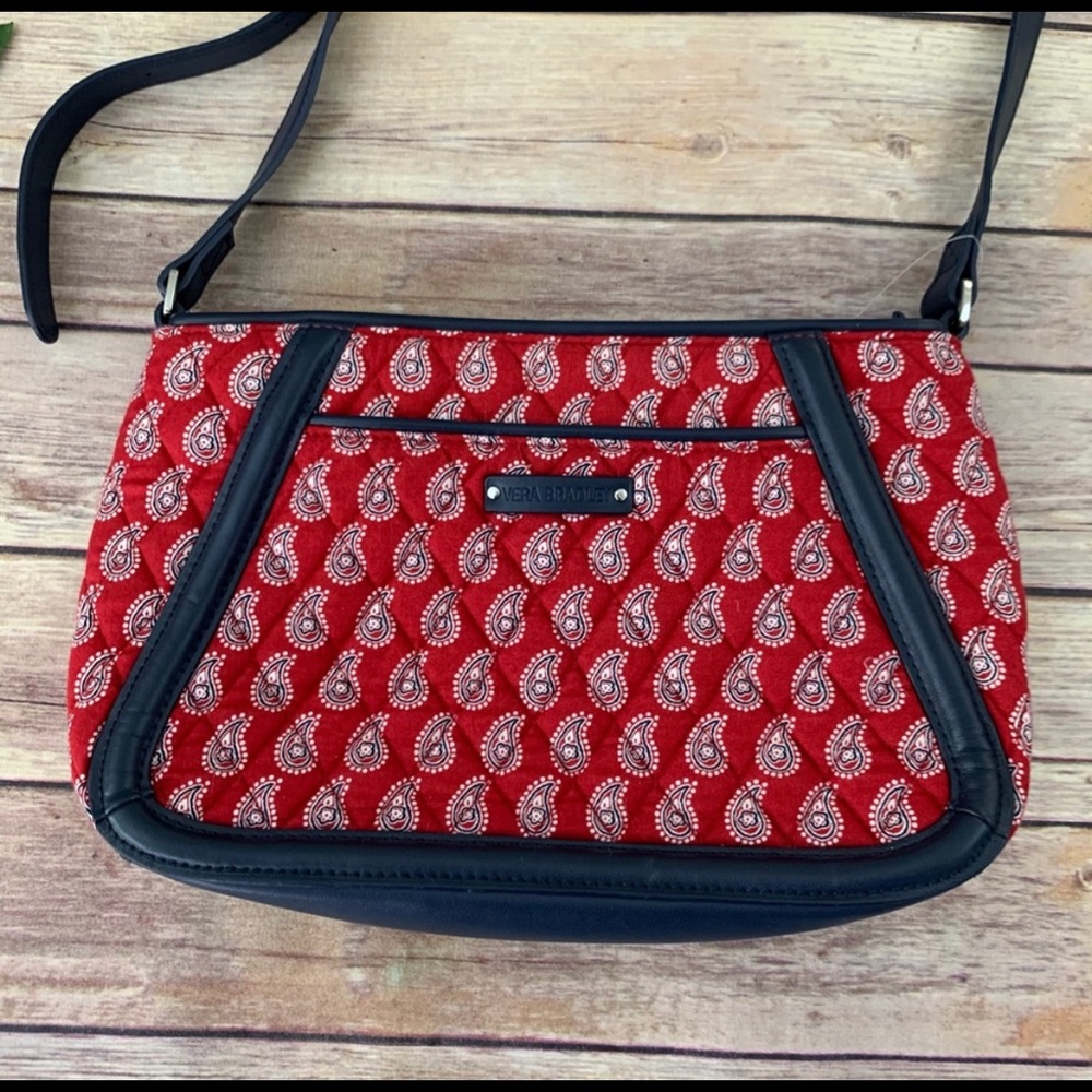 Vera Bradley Bandana Paisley Crossbody Bag - Picture 4 of 10